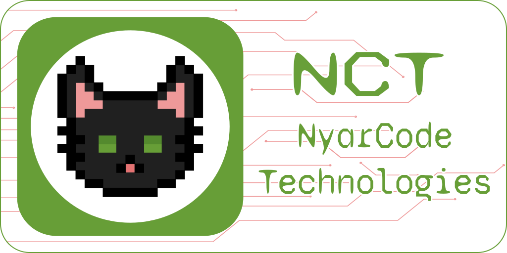 Logotipo de NyarCode Technologies Ancho